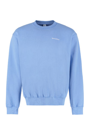 Cotton crew-neck sweatshirt-0